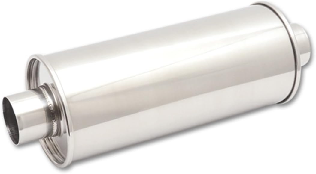 Vibrant Performance 1124 STREETPOWER Round Muffler (3.5" inlet/outlet Center-Center)