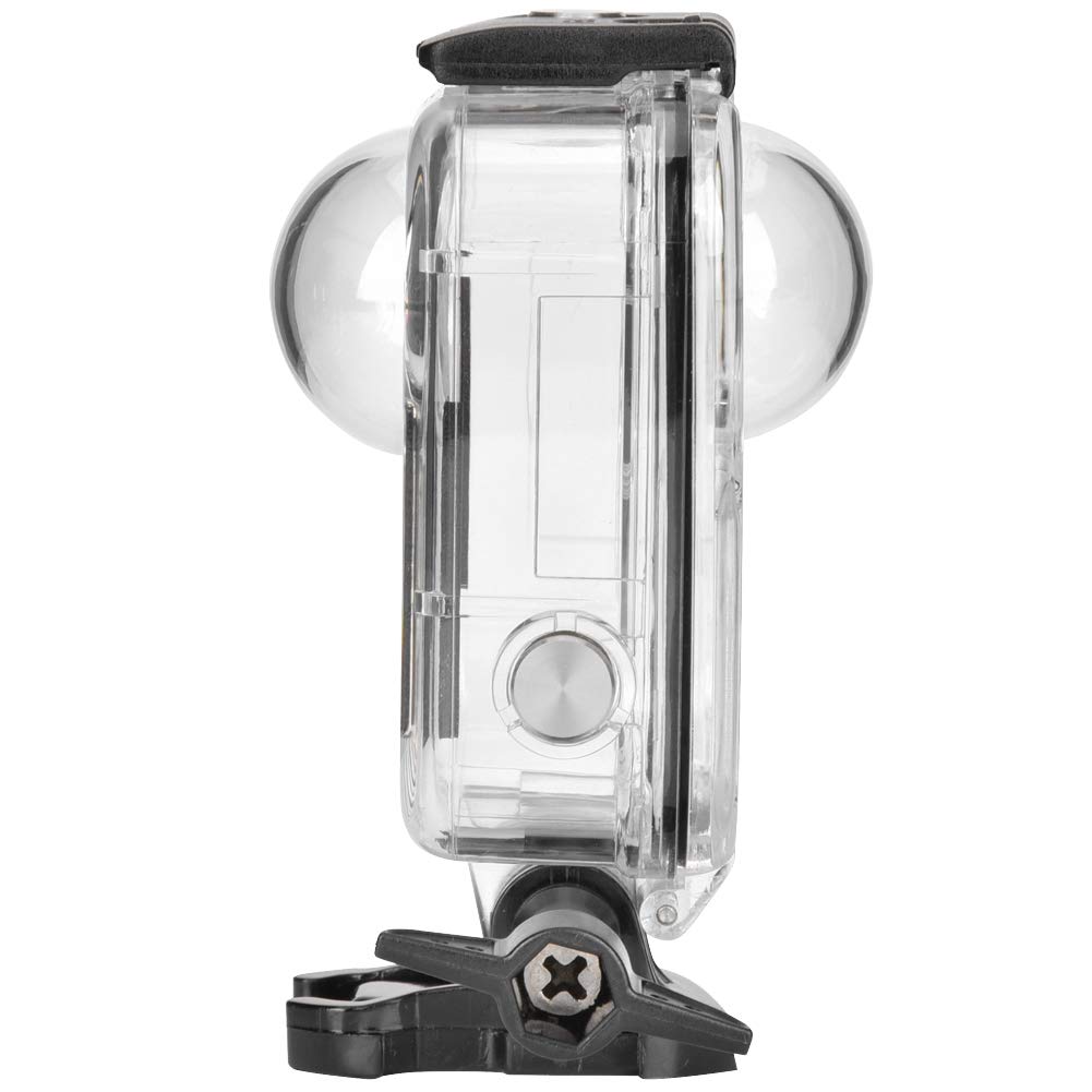 Panorama Action Camera Protective Waterproof Case Touching Diving Accessory for Underwater Shooting Waterproof Dustproof Antifall for Divers and Water Sports Enthusiasts PC +