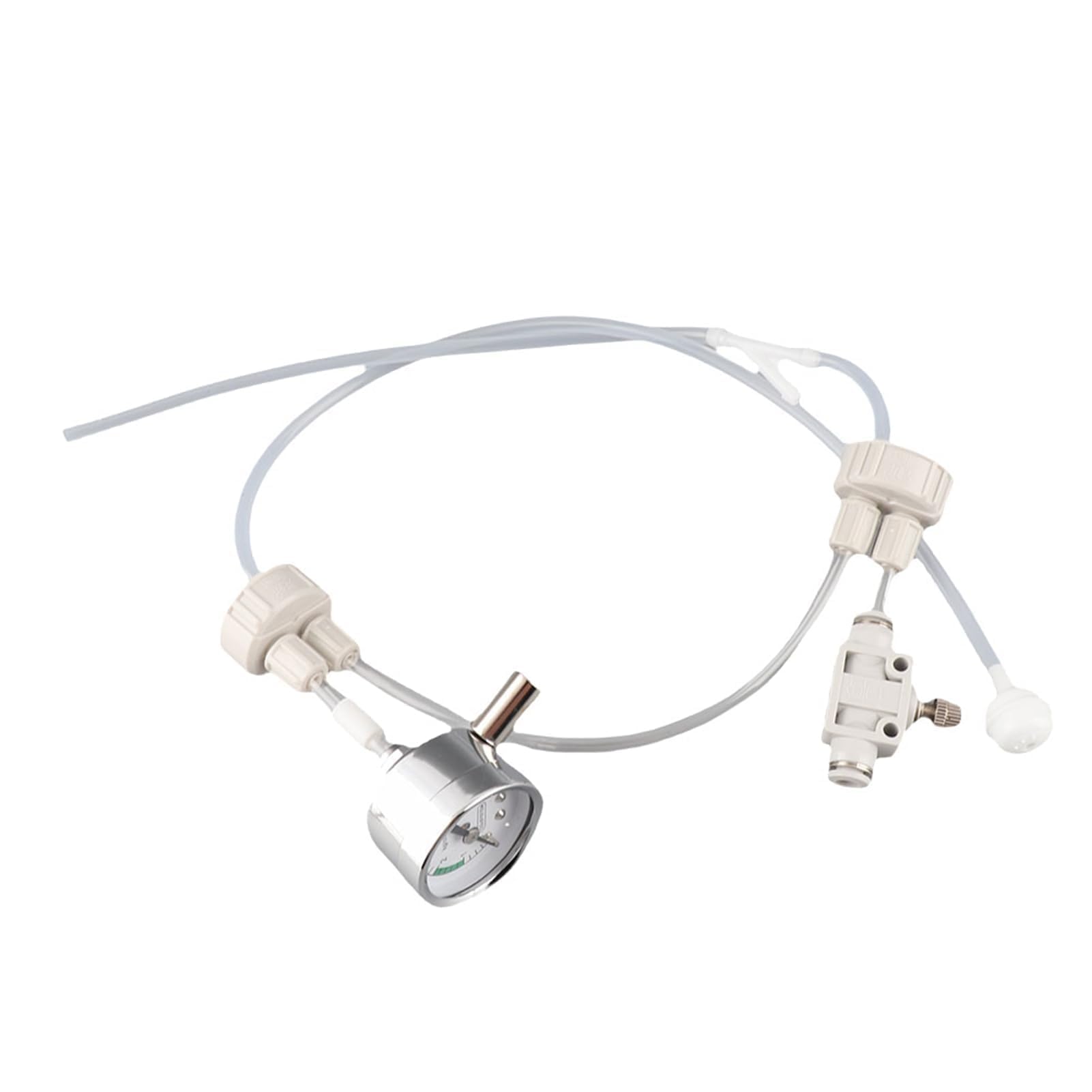 Kit de Système de Générateur de CO2 avec Manomètre, DIY Système pour Aquarium Plante, Kit de Bouchon de Bouteille de jauge de Valve de Tube Pro