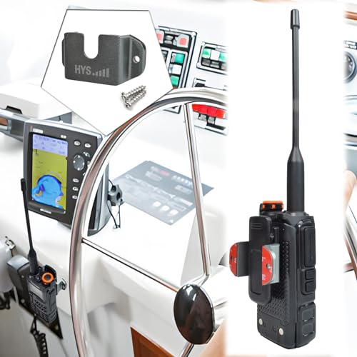 Support radio CB portable HYS avec base et fixation micro pour voiture - 6