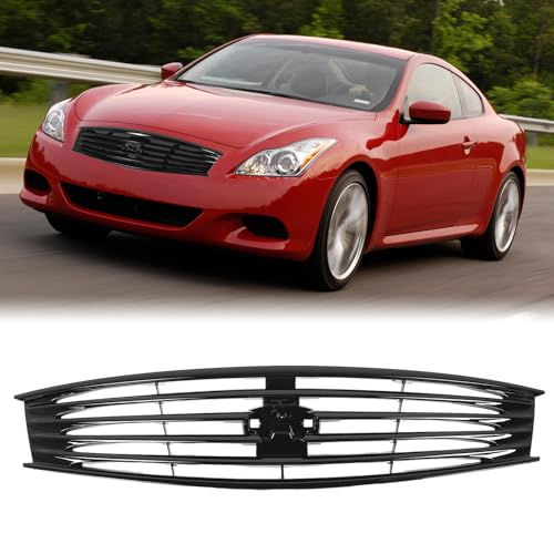 Rejilla de parachoques delantero negro brillante para lucir tu G37 Coupe en carretera 2
