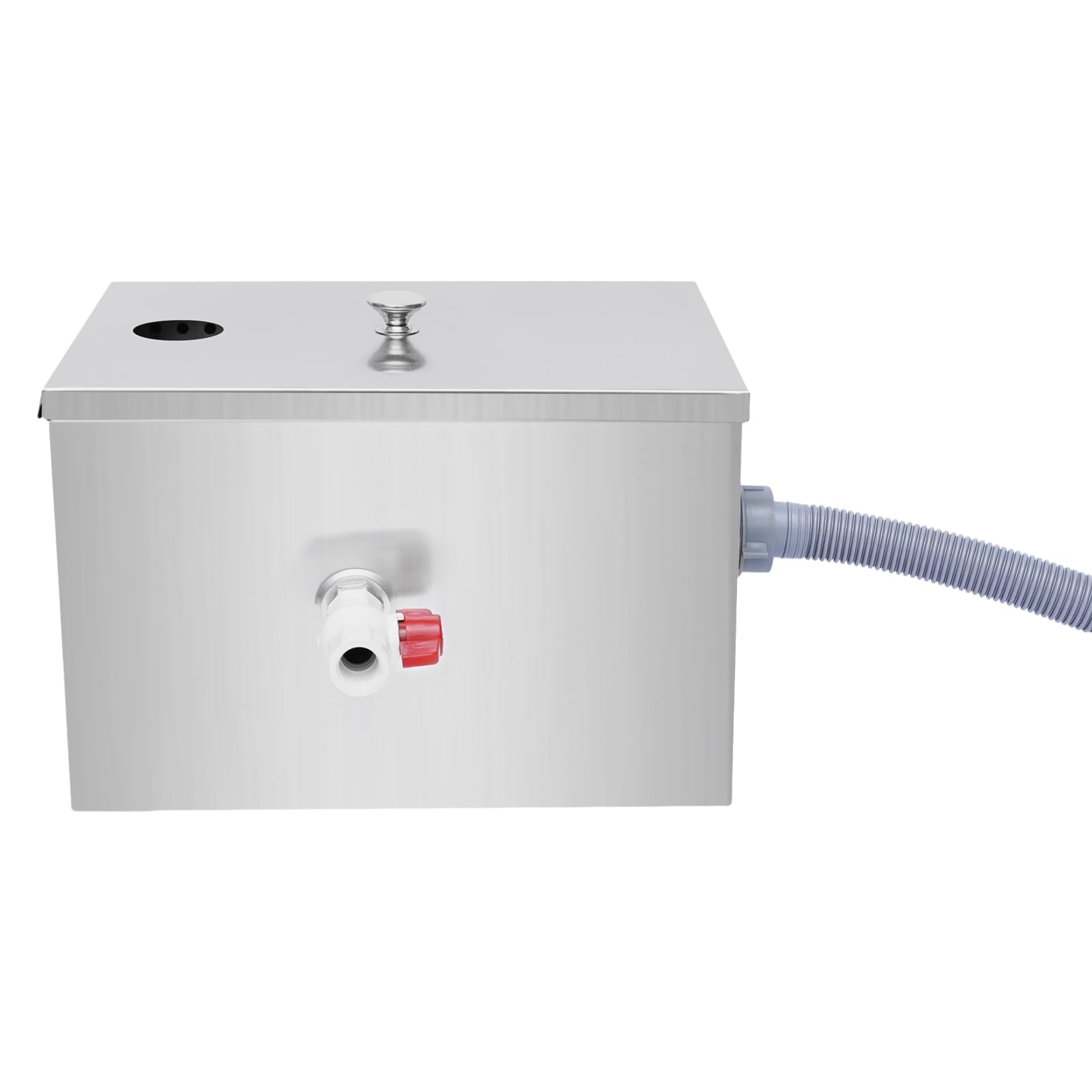 Separatore di grasso in acciaio inox sotto lavello Interceptor cucina separatore grasso per il trattamento olio minerale olio vegetale olio misto 35 x 25 x 23 cm
