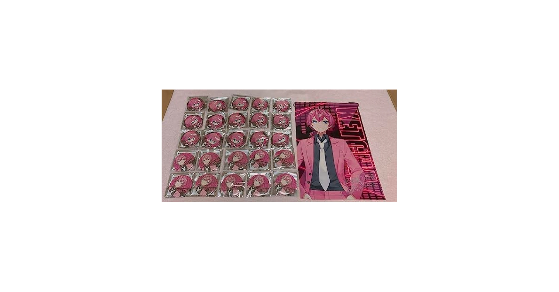 利香　CD グッズ　Tシャツ　タオル　クリアファイル　缶バッジ　タペストリー 再販】SPY×FAMILY キラキラ缶バッジ BOX: その他グッズ