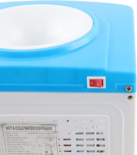 Miniatura 7 de EWANYO Dispensador de agua de carga superior para botellas de 3 a 5 galones, dispensador de agua fría caliente para el hogar, cocina, oficina,