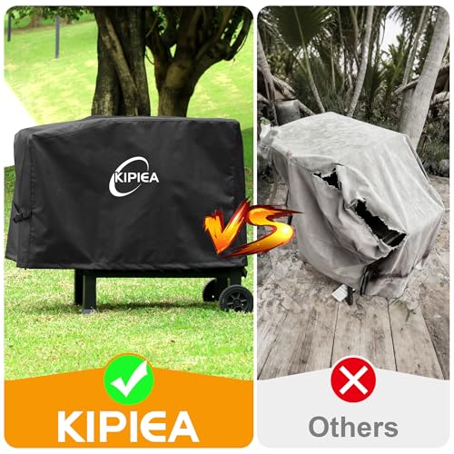 Image of Kipiea Single Shelf Griddle Cover for Blackstone 22 inch & 28 inch Griddle, Heavy Duty Tear & Fade Resistant and Waterproof for Blackstone 1529 /1517 with Buckles and Drawstrings
