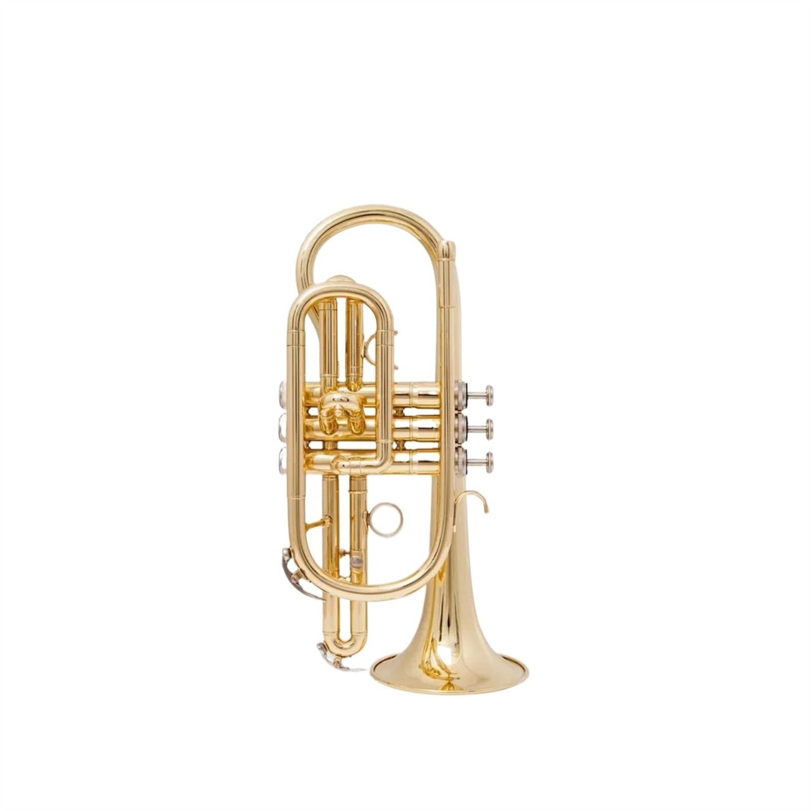 Standard Trąbka Bb Kornet Trąbka Mosiężna Międzynarodowy Instrument Muzyczny Z Futerałem Trąbka Instrument Dla Początkujących(Light green)