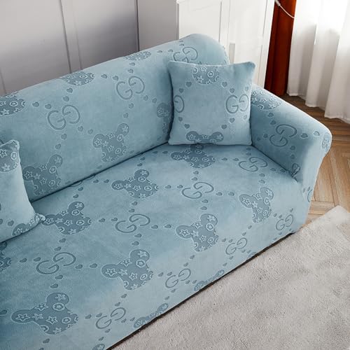 Housse canapé extensible jacquard dessin animé pour décorer votre salon - 7