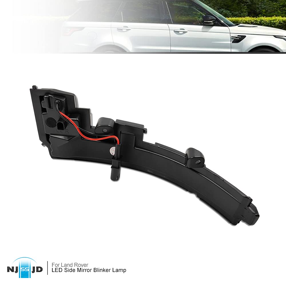 Para Land Rover Discovery 17-18 Range Rover Sport 14-18 Range Rover Evoque MK4 Dynamic LED Espejo lateral Intermitente Intermitente Ala lateral Espejo retrovisor Luz de señal de giro