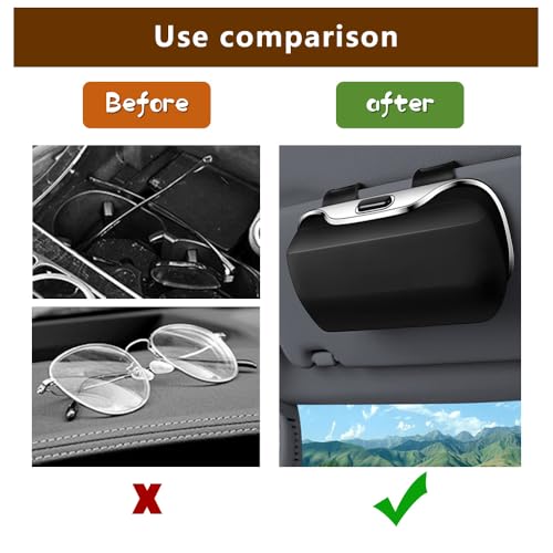 Étui lunettes automobile Passat B7 boîte de rangement rigide antichoc