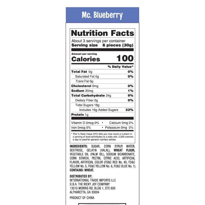 Miniatura 2 de Ricky Joy Mellow Cone Jelly - Conos de malvavisco rellenos de gelatina, bolsa de 3.53 onzas (paquete de 3) (arándano)