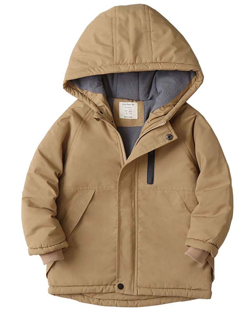Boys Girls Winter Outwear Coats, Kids Warm Outfits,Windproof Jacket for Toddler 1-8Y