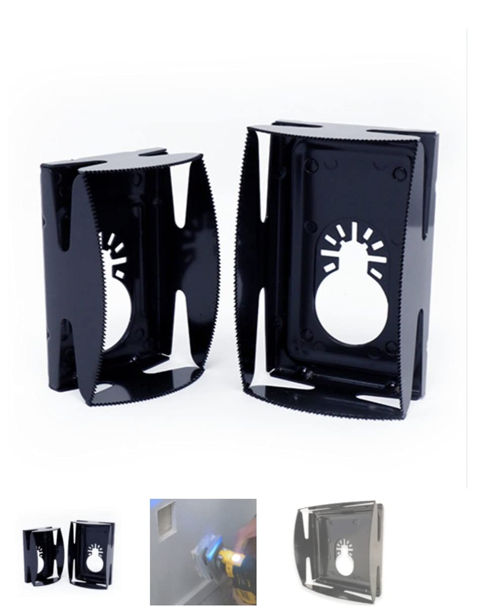 Rack-A-Tiers42710 Q-Bit Single Gang Hole Cutter - 2 1/8 x 3 5/16"