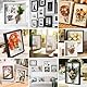TXXATX 3D Bilderrahmen zum Befüllen 20x20x3 cm Bilderrahmen Tief zum Befüllen Weiß Bilderrahmen 3D zum Befüllen mit Transparente Acrylplatte für Desktop Wand Objekte Fotos Hochzeitsstrauß DIY