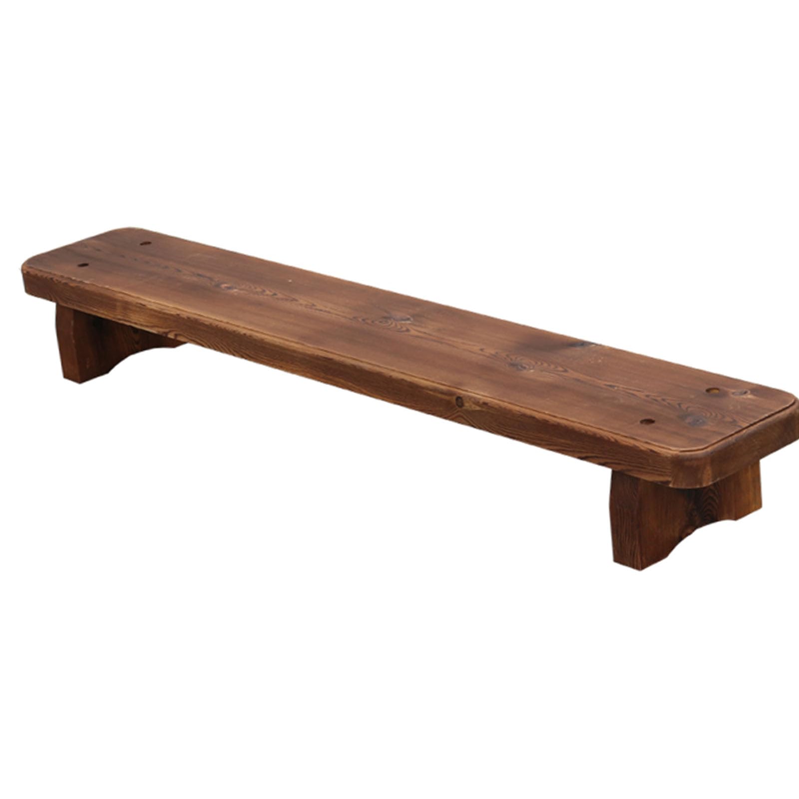 Banc de jardin en bois massif résistant conçu pour sublimer le porche avant