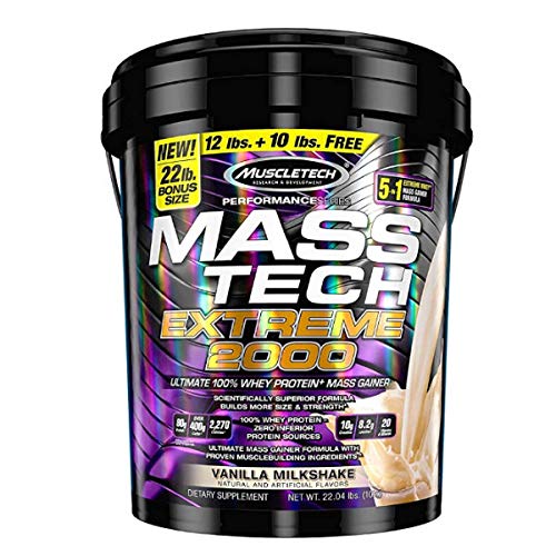 Muscletech Mass-Tech Extreme 2000 - 10 Kg Vanilla Milkshake