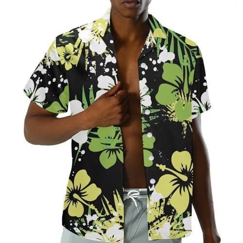 Polynesian Style Prints Mens Hawaiian Shirts Short Sleeve Tribal Samoan Fijian Custom Shirt Mens Shirts Casual3