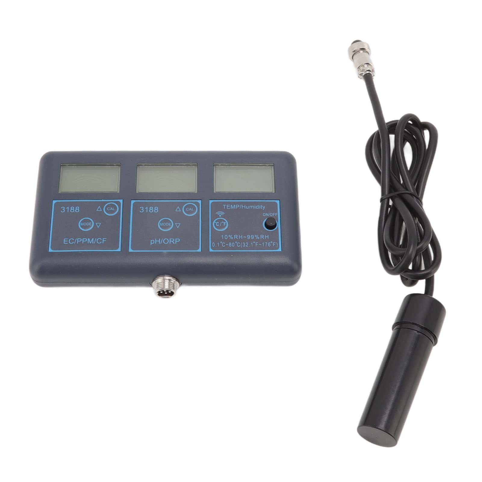 Amazon.co.jp: 7 in 1水質テスター、マルチパラメータ水質計pH/ORP/EC