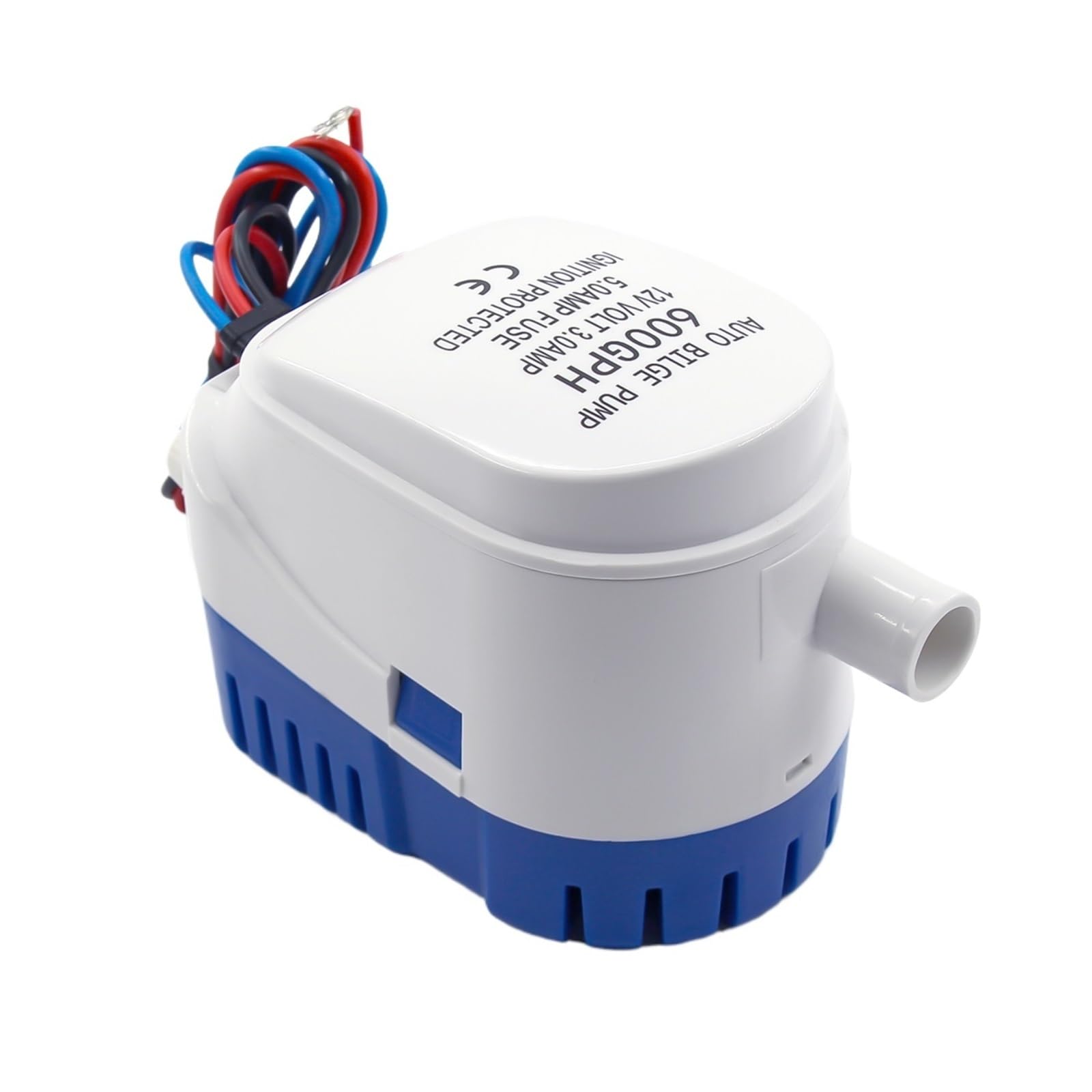 Pompa acqua di sentina for barche sommergibile automatica 1pc 12V/24V Ultimi stili 750/1100GPH(750GPH,24V)