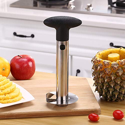 Nishore Pineapple Corer Aço Inoxidável Cortador de Abacaxi Aço Inoxidável Cortador Cortador de Fruta