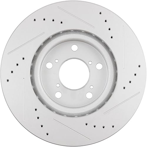 Miniatura 36 de SCITOO Juego de 2 frenos de freno ranurados traseros para Chrysler Town & Country, 08-16 para Dodge Grand Caravan, 09-13 para Dodge Journey, 12-15