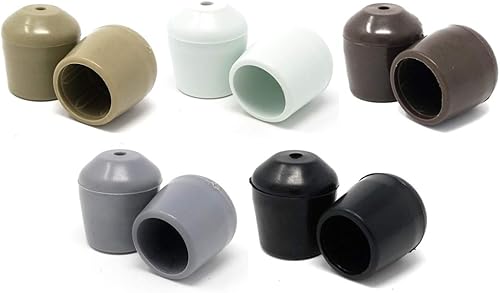 Miniatura 2 de Paquete de 100 tapas para patas de silla para sillas plegables de plástico estilo alquiler de fiestas, se adapta a 34 pulgadas de diámetro. Marco,