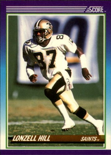 Amazon.com: 1990 Score Football Card #187 Lonzell Hill