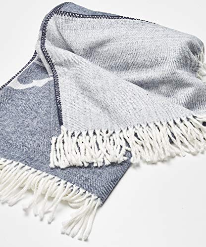 Arus Highlands Collection Tartan Plaid Design Throw Blanket Anchor 60" X 80" #TOP3