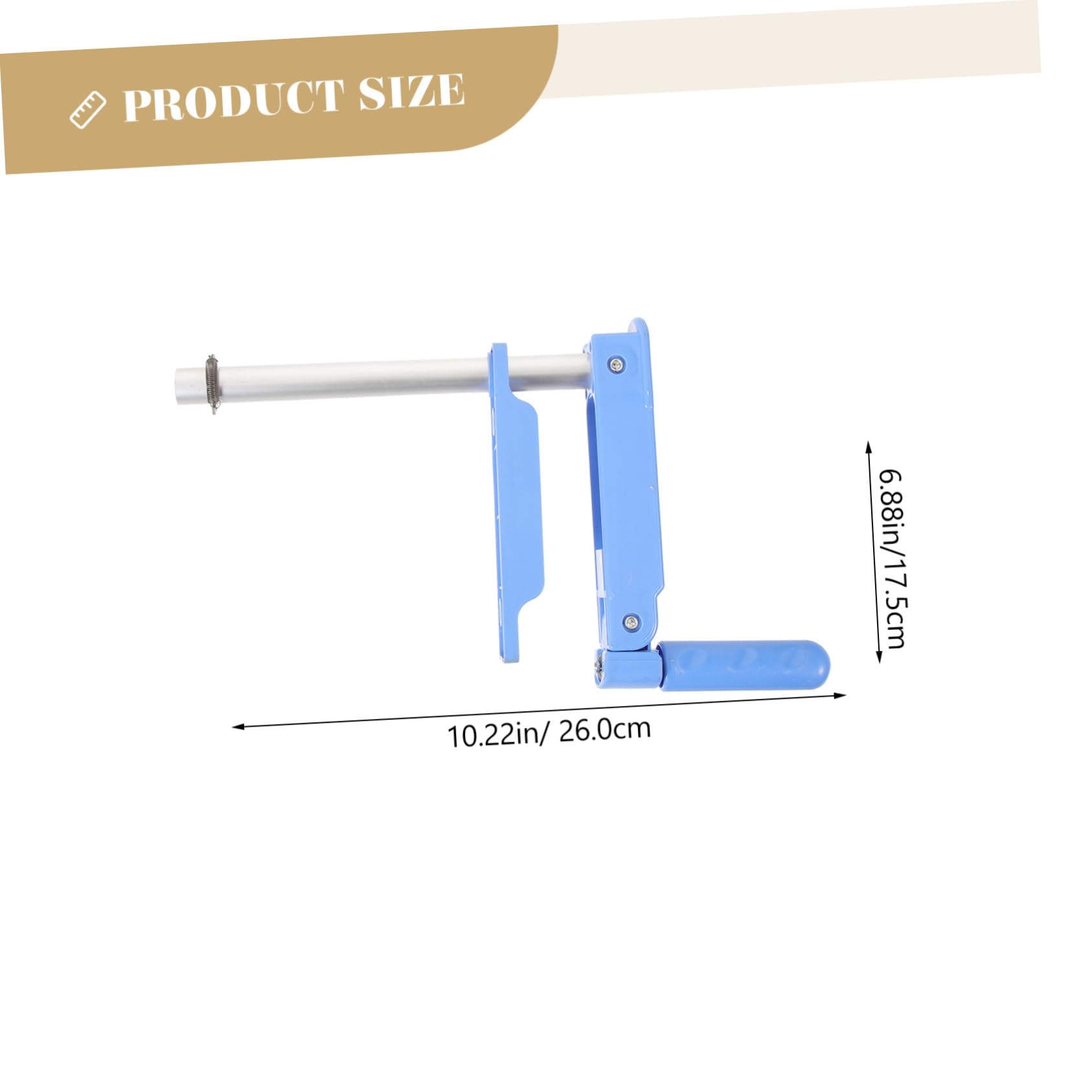 FRCOLOR Assembly Bed Handle Low High for Nursing Bed Height Manual Bed Assist Handle for Patient Care Easy Operation for Enhanced Comfort