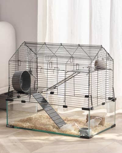 Gallery Detail: Vevor Hamster Cage 360 Viewing Transparent Hamster Habitats Small