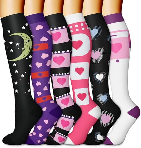 Image of Copper Compression Socks (3 Pairs), 15-20 mmhg is BEST Athletic & Medical for Men & Women, Running, Flight, Travel, Nurses - Boost Performance, Blood Circulation & Recovery