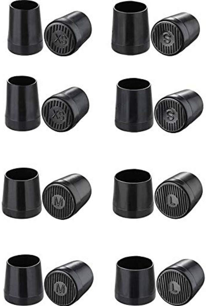 High Heel Protector Heel Repair Caps Heel Replacement Caps.Reduce Noise and Anti-Slip.High Heel Protector Latin Stiletto Silicone Protectors Antislip For Wedding (Black)