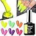 Venalisa 7.5ml Neon Yellow Color Nail Gel Polish For Nail Art Manicure...