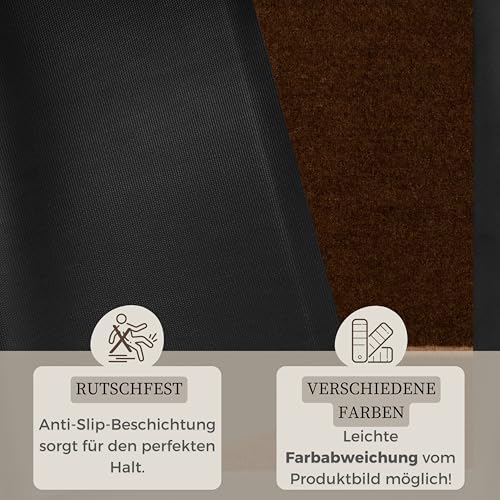 Hanse Home Printy Doormat for Indoor and Outdoor Use 45 x 75 cm, Dirt Trapper Mat, Cosy Welcome with Lettering - Image 3