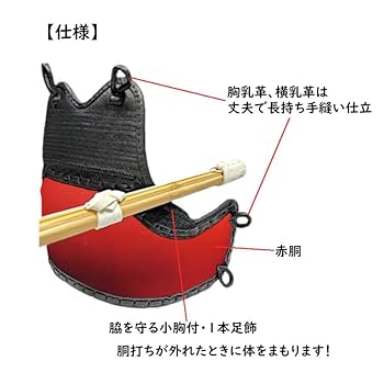 Amazon | 剣道胴 剣道防具 胴 日武 (小学生用・幼年用) 7.0mm