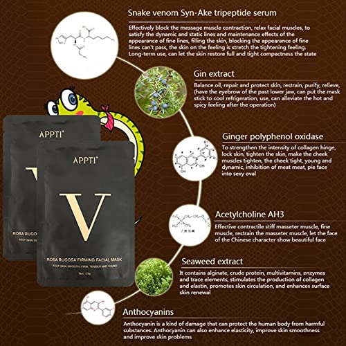 APPTI Double V Shape Chin Reducer Face Lifting Mask - Image 2