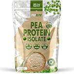 Pea Protein Isolate Powder 1kg Vegan 100% Plant Protein Gluten-Free, Vegetarian Protein Powder Shake for Superfood Super Greens Dairy Free Shakes by PROELITE (1KG, Vanilla)