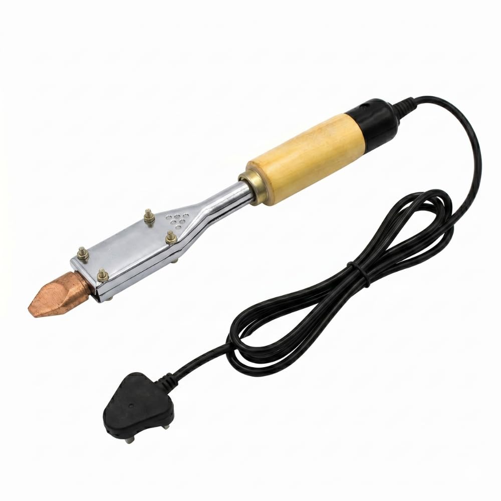 125Watt Soldering Iron with Wooden Handle for Precision Electronics Work | Soldering Machine for Home, Industrial & Electronics Workshop Reparing with Fast Heating & Heat Resistant Handle-picture-18