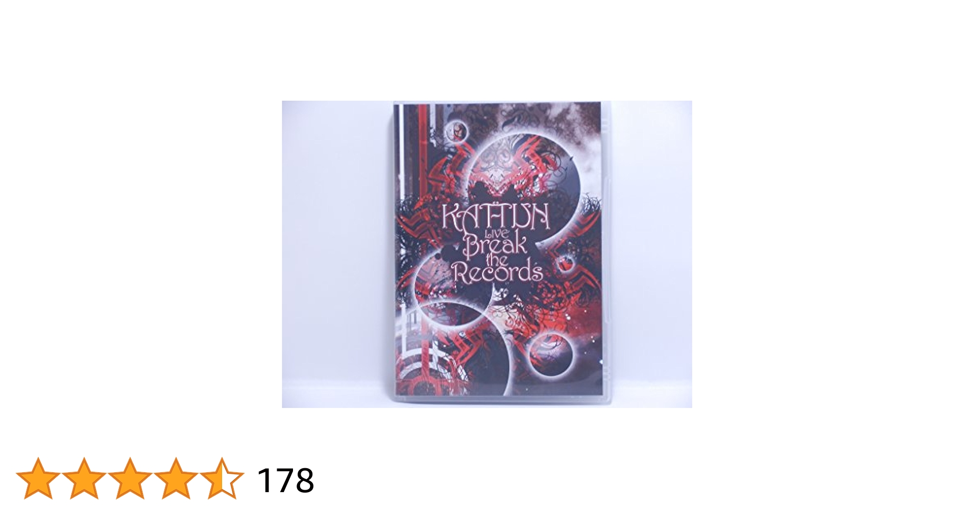 Amazon.co.jp: KAT-TUN LIVE Break the Records 【通常盤】 [DVD