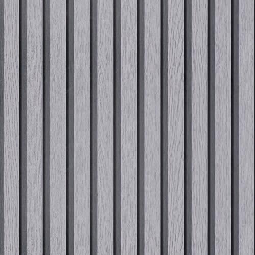 Arthome Lama de Madera Papel Pintado Autoadhesivo Removible 44cmx3m Pvinilo Adhesivo para muebles Vinilo Decorativo Papel Rayas Rejilla Madera Natural para muebles Fácil limpiar(Gris)