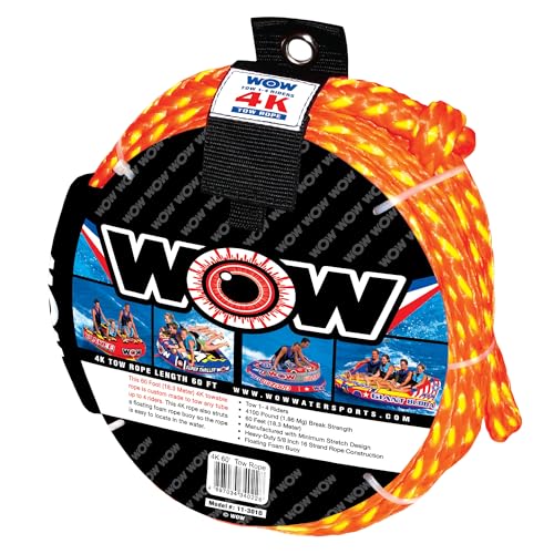 Wow Sports Tow Rope – Heavy Duty Boat Towable Rope
