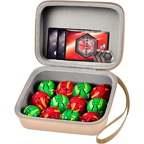 Image of Case Compatible with Bakugan for Baku Gear Pack, for Bakucores Cards and Ultra Collectible Action Figures (Rose Gold)