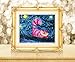 Uhomate Alice in Wonderland Cheshire Cat Alice Wonderland Vincent Van Gogh Starry Night Posters Home Canvas Wall Art Nursery Decor Living Room Wall Decor A009 (5X7)