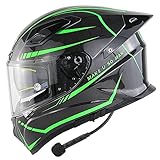 cascos moto vespa mexico [Forro desmontable y lavable]: Adopte tecnología desodorizante, simple, duradera y duradera. Es como respirar aire fresco, prevenir los olores de la superficie y mantenerlo fresco y cómodo durante todo el día.