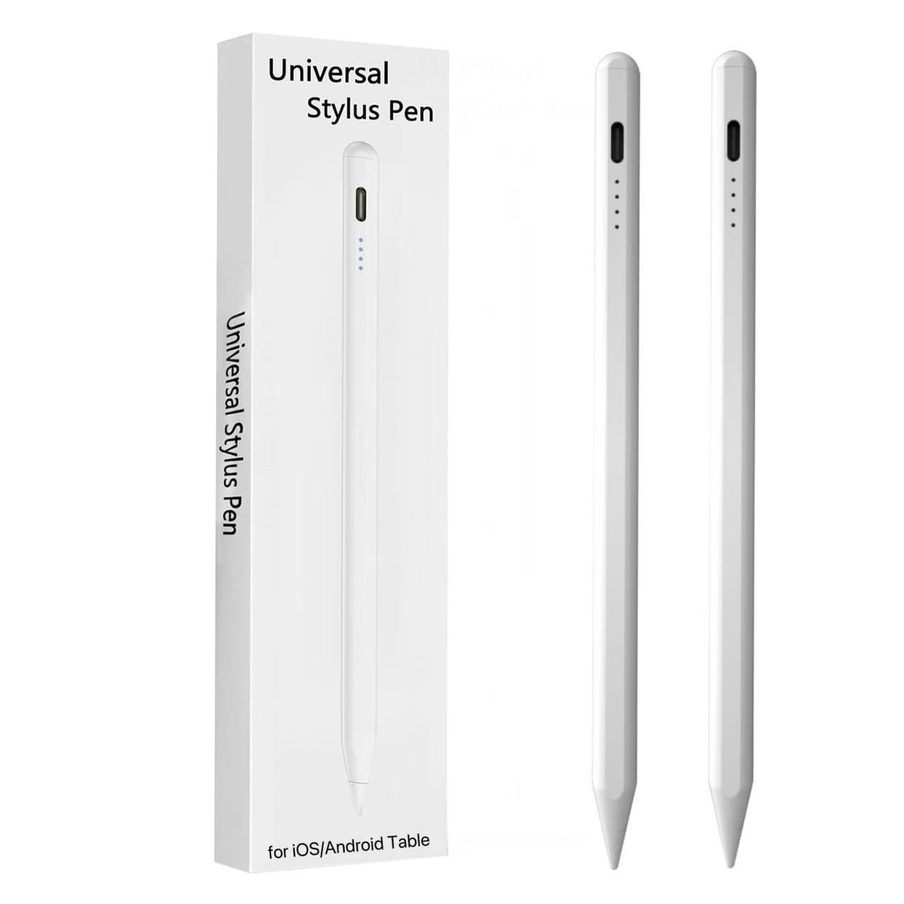 2 Pieces Stylus Pen for Samsung Galaxy Tab A9/A8/A7 Tablet Pens for iOS/Android/Windows Stylists Pen with Dual Touch Screen Stylus Pencil (White)