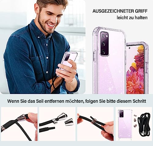 Rosyhulle Cover Glitter per Samsung Galaxy S20 Fe