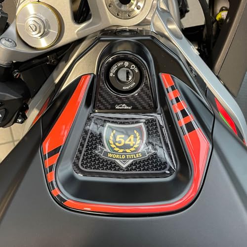 Autocollant Moto compatible avec Aprilia Tuono-RS 660 2020-2026 Resin Bike de protection clé