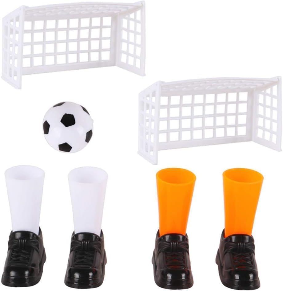 1 set di dita da calcio con dita per giocare con le dita, divertente gioco da tavolo con due obiettivi per fan club party calcio prodotti compatti e leggeri sport e giochi all'aperto