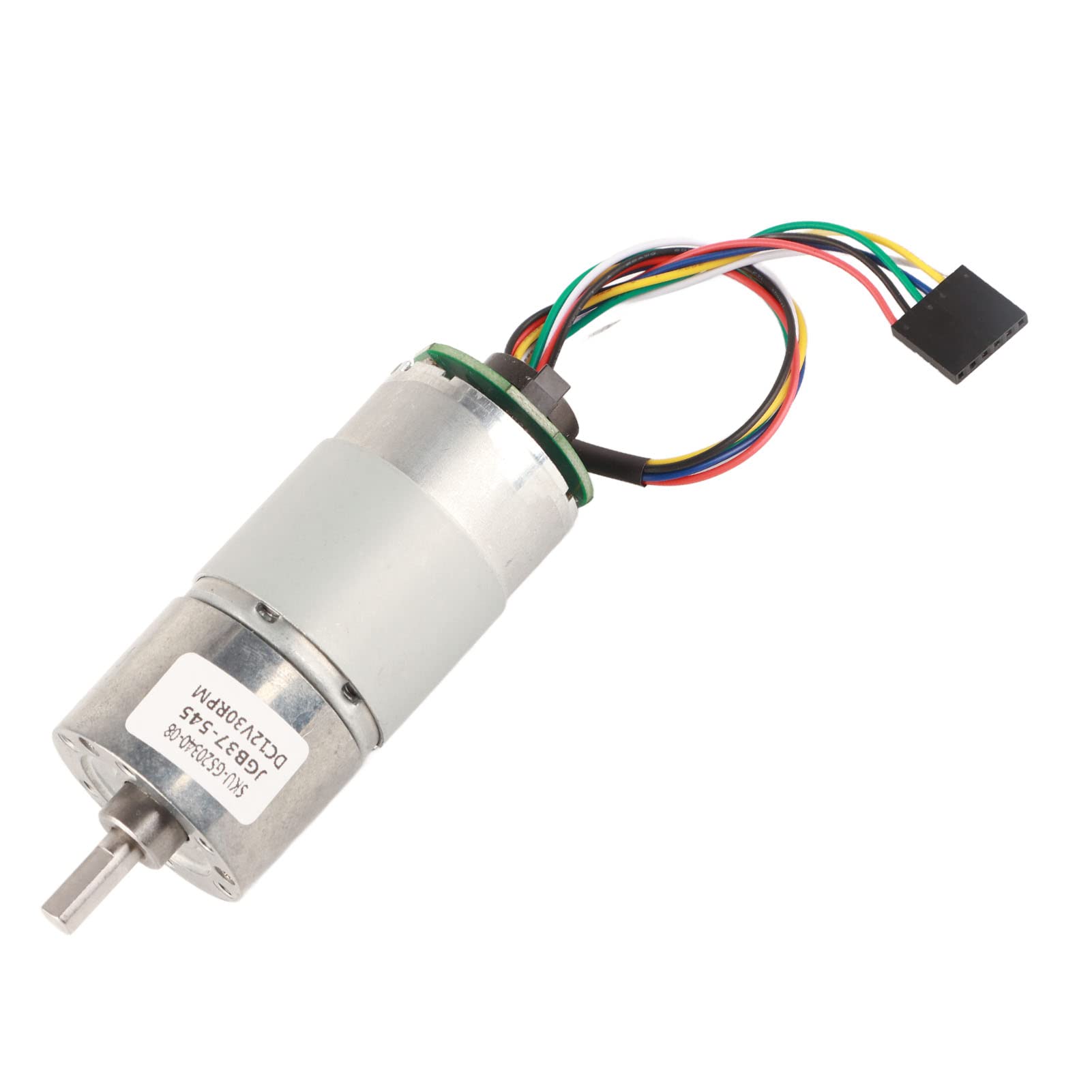 37D Getriebemotor Mit Encoder – 24V, 100 U/min, 22 Varianten Wählbar (12/24V, Drehzahl & Übersetzung)