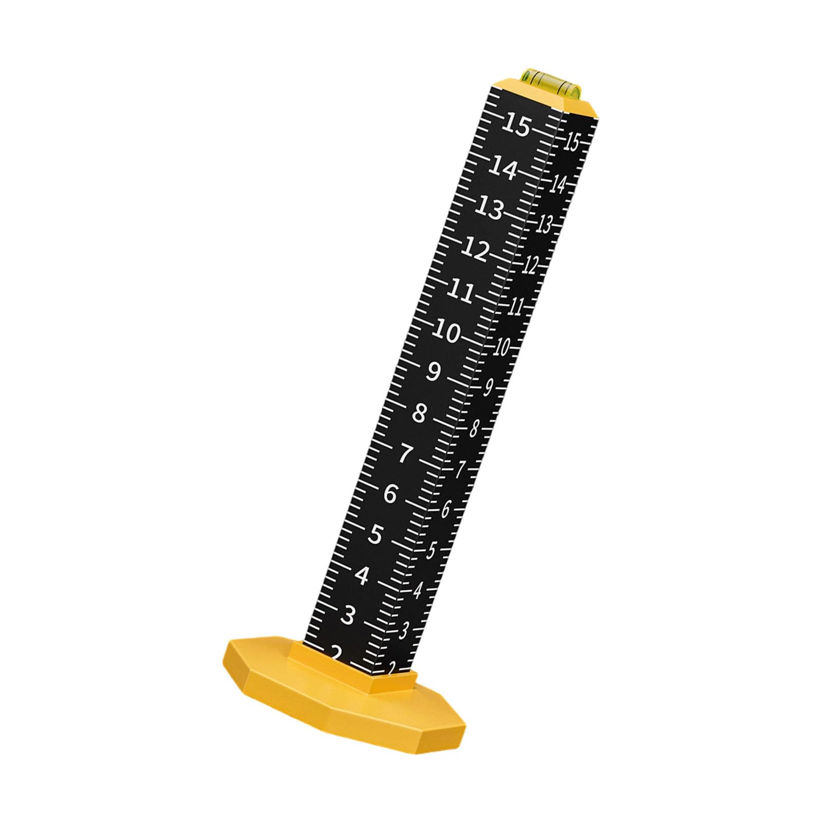 Tsophreniq Scalesonfoursides Accuracy Alloy Abs Leveling Tool Accurate Measuring Instrument For Slab Installation & Construction Measure Slab Leveling Tool
