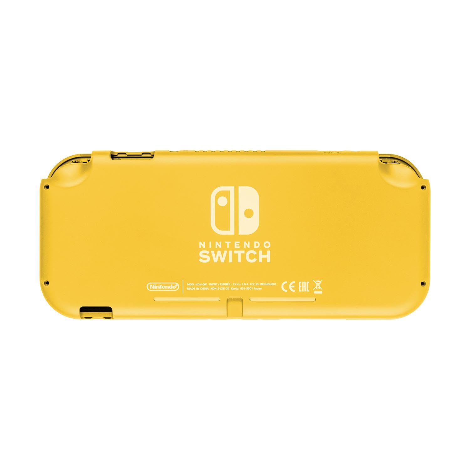 kaputt.de Gehäuse kompatibel mit Nintendo Switch Lite gelb